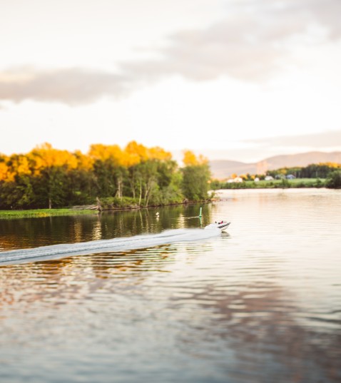 On the River banks